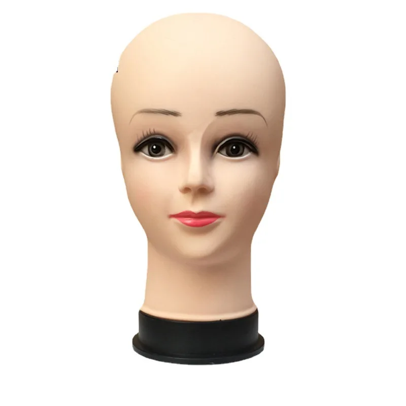 Foam Female  Display Wig Little Bald Hat Display Dummy Head Mould  Trimming Head mannequin head for wig display stand