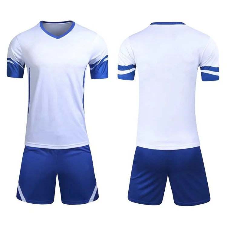 New Design Sublimate Soccer Uniform Set Blank Sport Shirt Custom Breathable Football Jersey Soccer Tracksuit