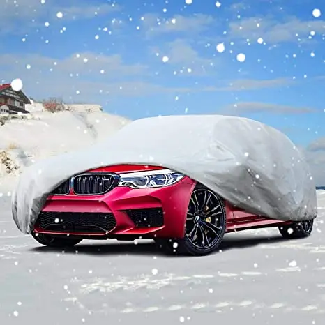 HOTO Outdoor Waterproof UV Car accessories all weather protection scratch with cotton car cover