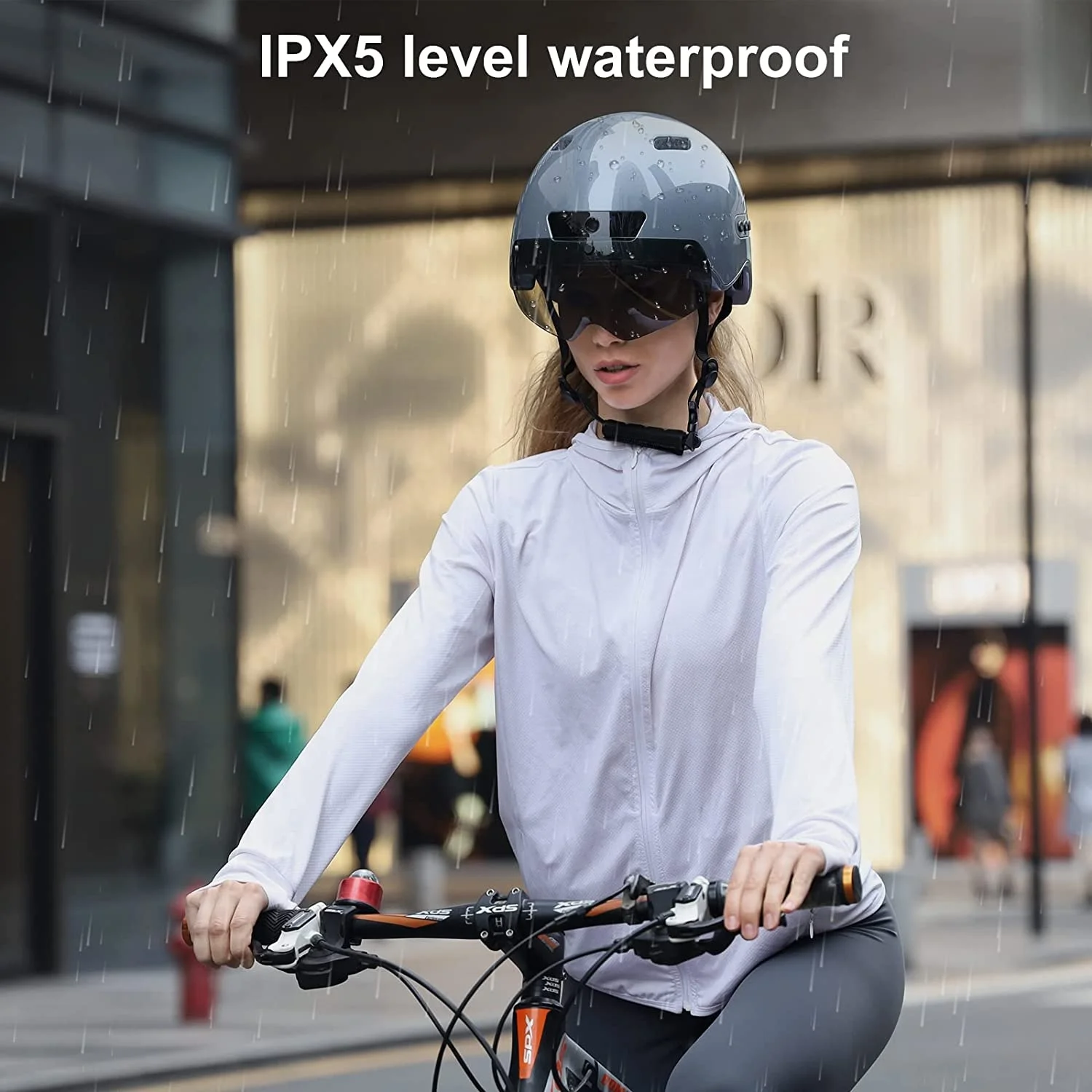 Usb Led Flashlight cycle bike led motorcycle smart helmet safety with camera