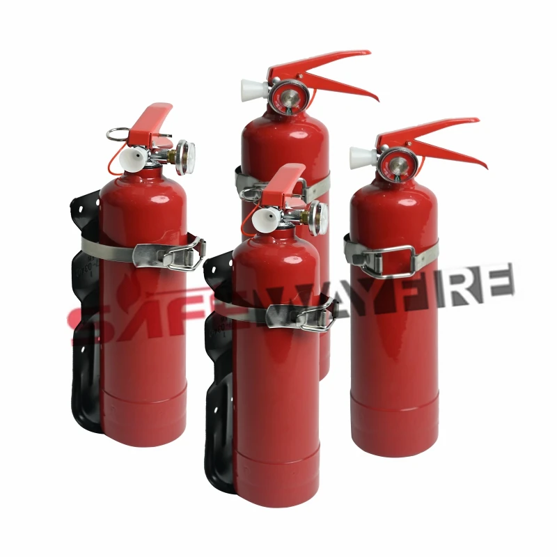 2.5LB 5LB Black Metal Powder Fire Extinguisher Bracket Fire Fighting Extinguisher Hook/Hanger