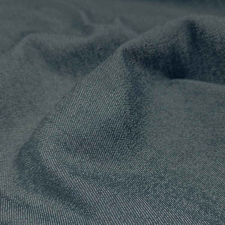 New Fashion Twill Polyester Jeans Fabric CVC Indigo Denim Material, Good Prices Woven Cotton Denim Fabric For Sale/