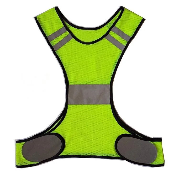 Светоотражающий жилет Hi- vis, куртка, жилет для ночного бега и бега, светоотражающие ремни, жилет для велосипеда, светоотражающий жилет