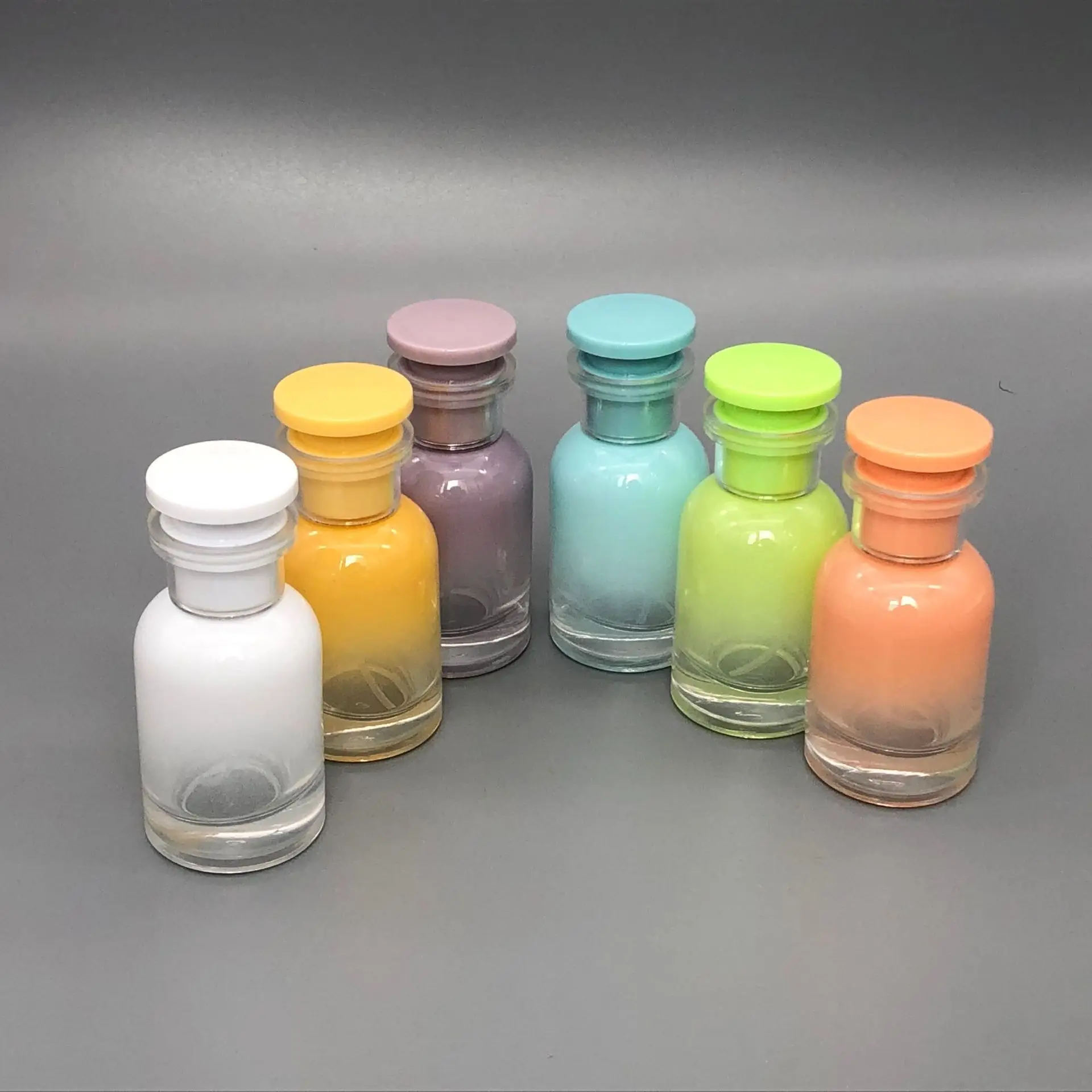 30ML candy color high-end perfume bottle Portable cosmetic spray bottle glass empty bottle