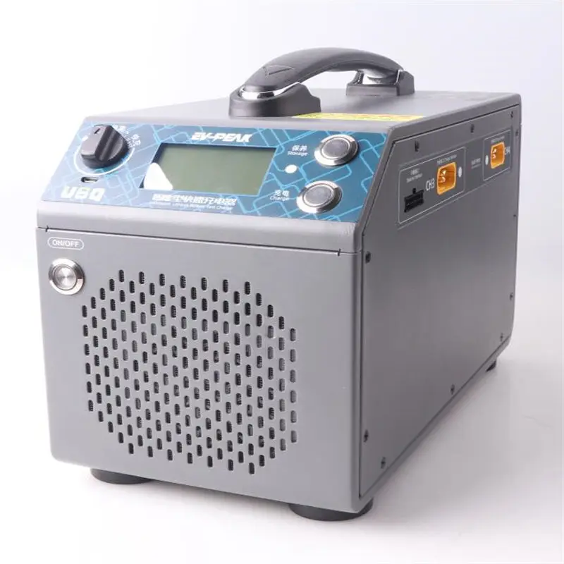 EV-peak U6Q 50A 24 U6Q 50A 2400W 4 channels agriculture drone charger Lithium battery fast charger for drone