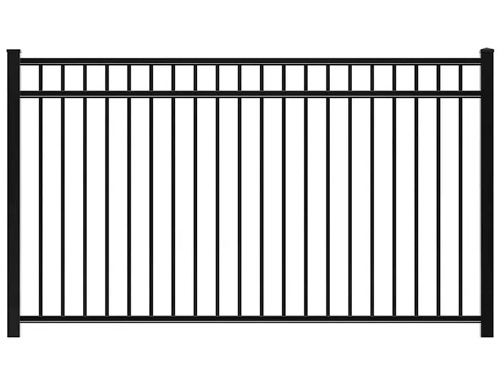 Galvanize Iron Outdoor Fencing Garden House Steel Ornamental Guardrail Powder Coated Metal Fence Panel