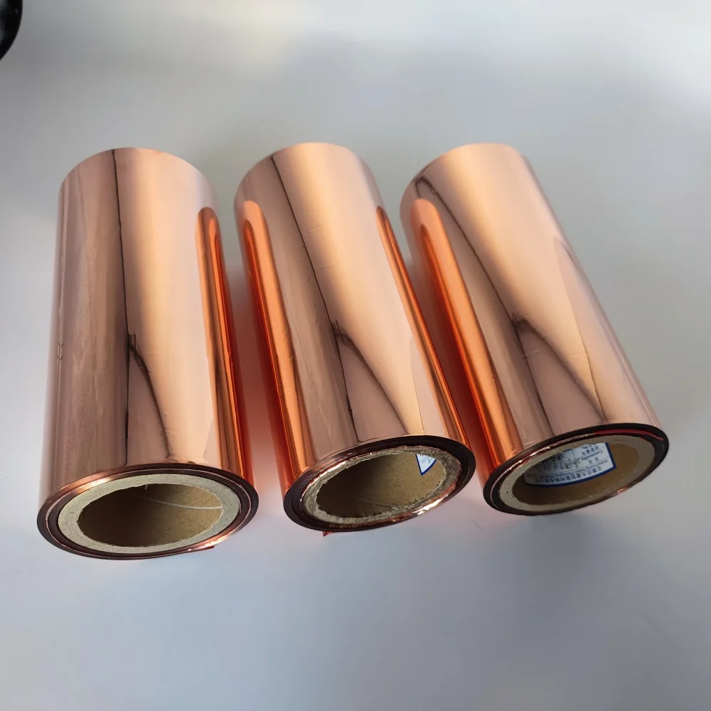 Vacuum purity of 99.999% Copper Metallized PET Film