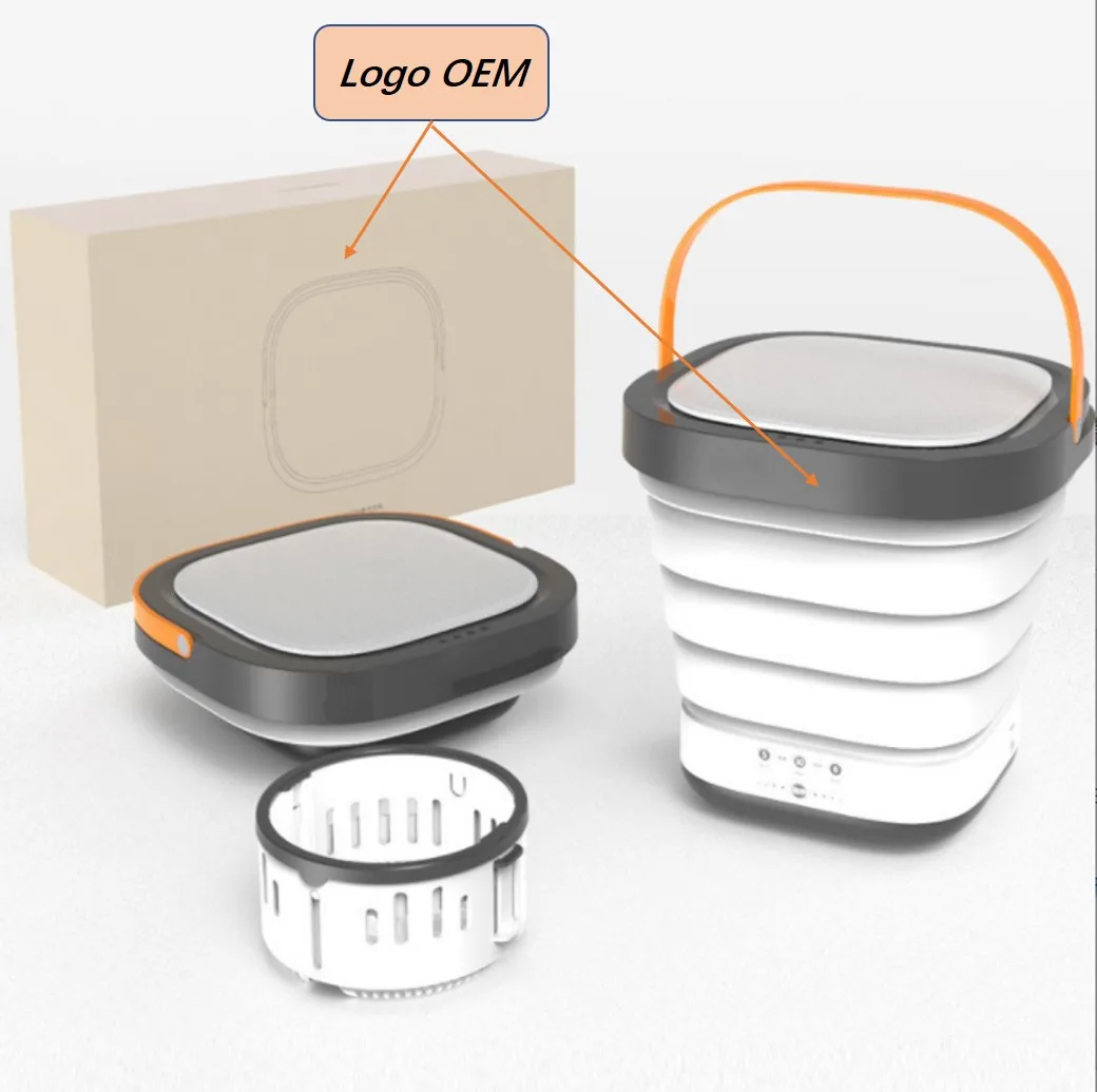 Factory direct OEM service amazon hot sale baby cloths wig wash foldable small washing machine