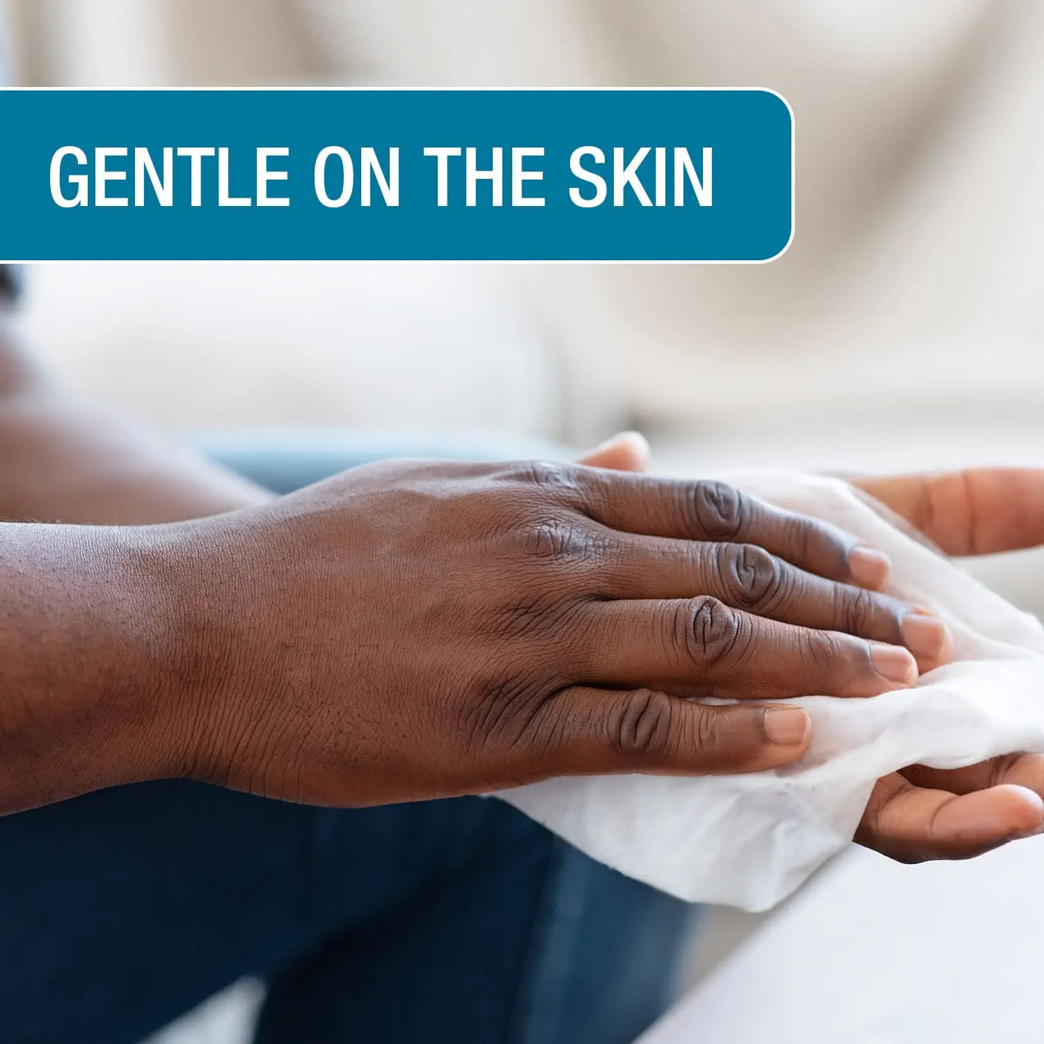 24 Wipes Natural Plant Based Anti-bacterial Single Flushable Wet Wipes For Sensitive Skin