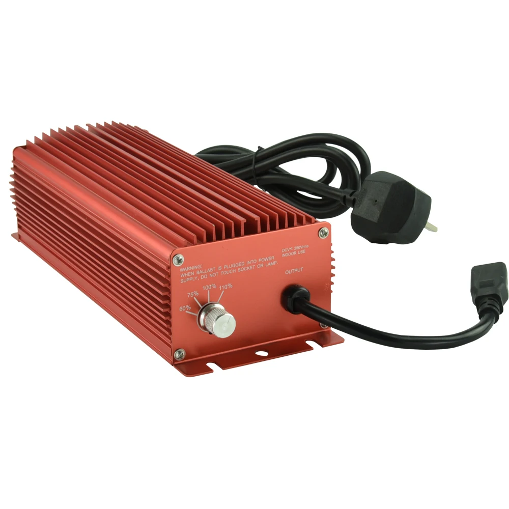 250w/400w/600w/Super lumen 600w электронный балласт HPS MH гидропонный цифровой