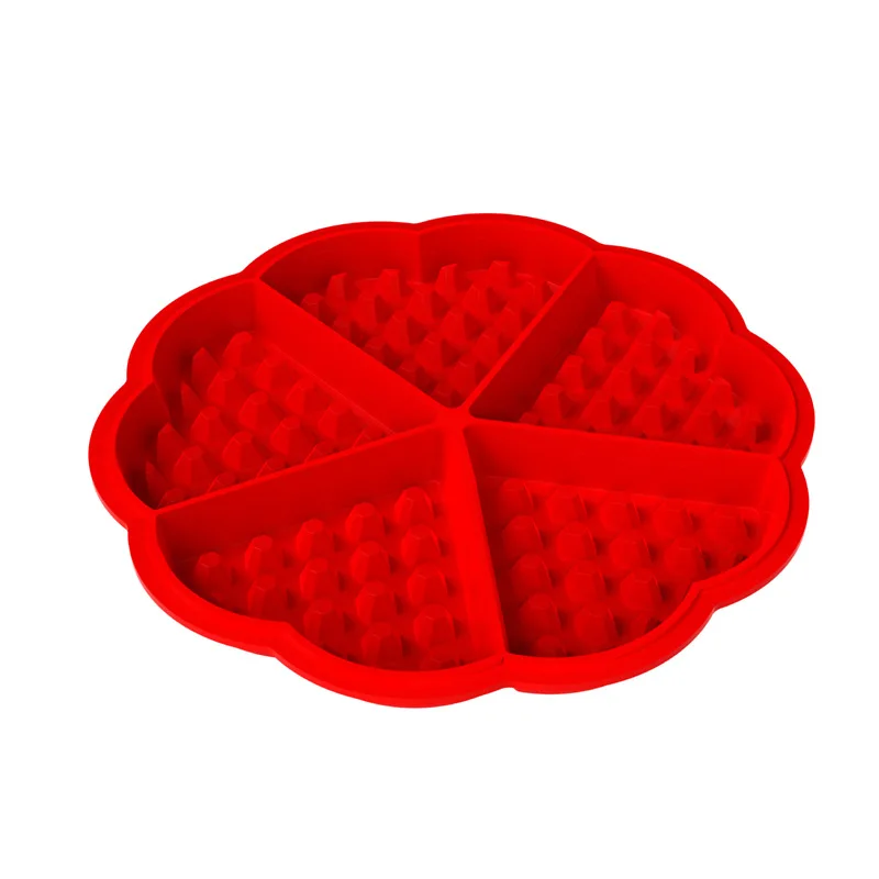 Waffle silicone square heart waffle muffin plaid cake mold Waffle cookie Making silicone mold