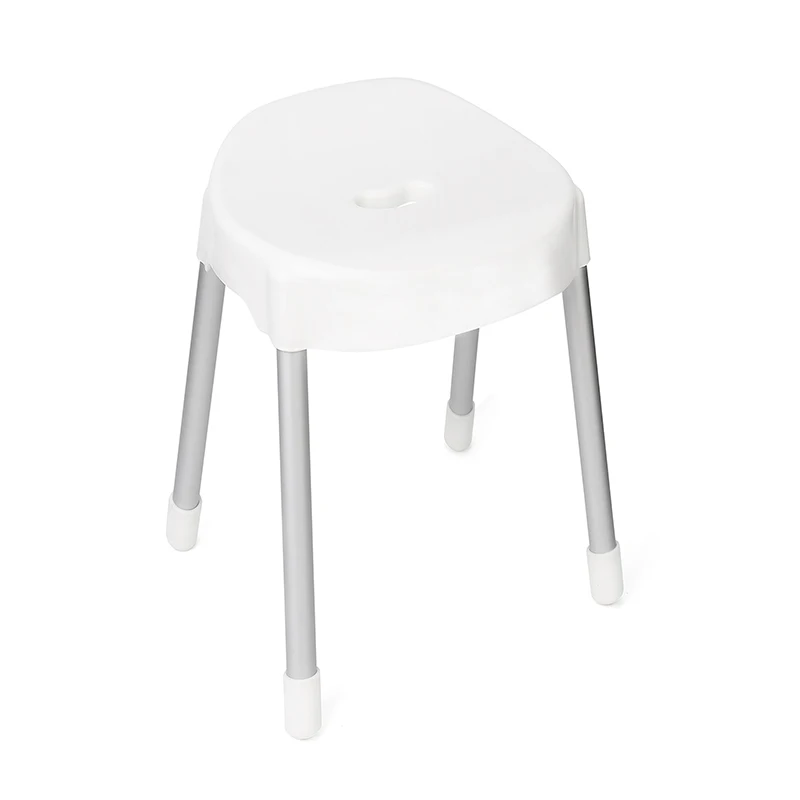 Hanser PD-88A-50 Plastic Aluminum Alloy Bathroom Stool High Quality Non-slip Stool Super Bearing Capacity 200kgs Home Stool