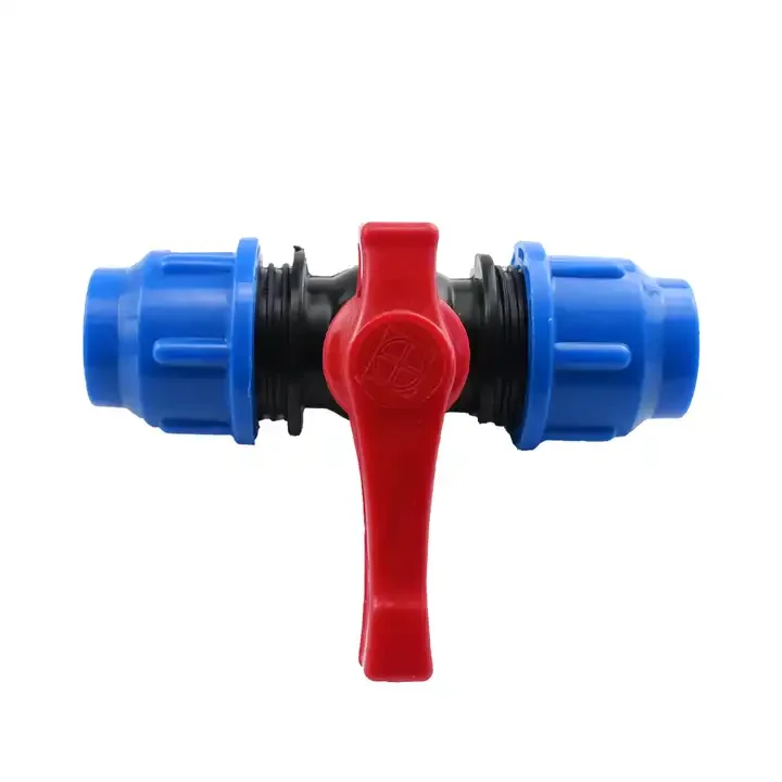 20mm 25mm 32mm 40mm 50mm 63mm Plastic Valve for Irrigation Pipe Fittings Hose Fitting Connectors