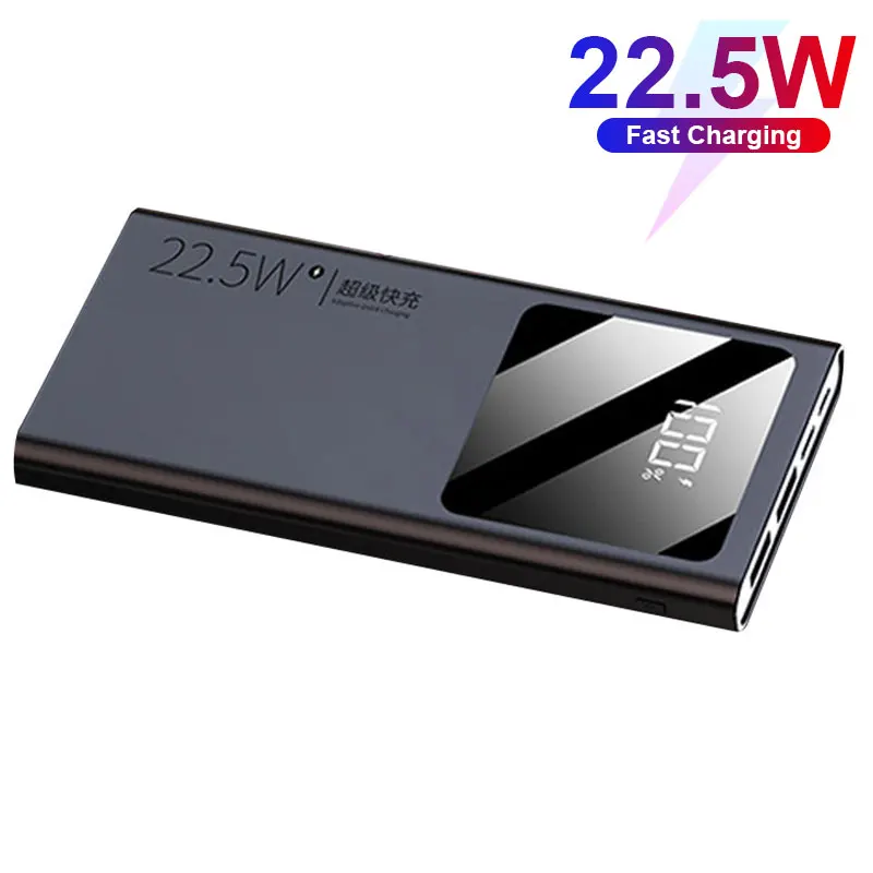 New Style Arrival PD22.5W 20000mah Power Bank, Amazon Hot Ultra Slime Portable Fast Charging 20000mah Power Bank