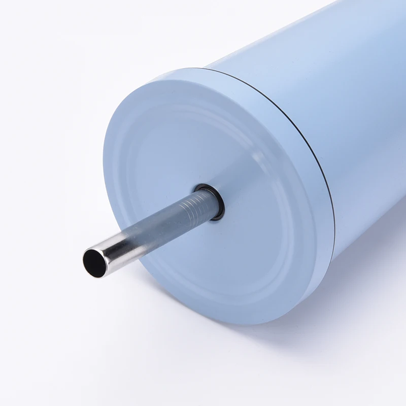 Bubble tea cup 10.1cm cover stainless steel frosted feel straw cup accessories thermal insulation sealing large hole lid