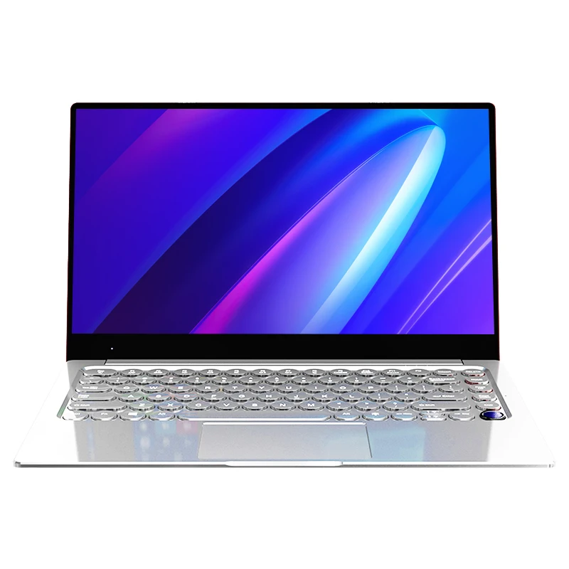 С экраном 14″ процессором Intel Celeron 3855U ноутбук Win 10 системы металла тонкий компьютер с подсветкой клавиатуры