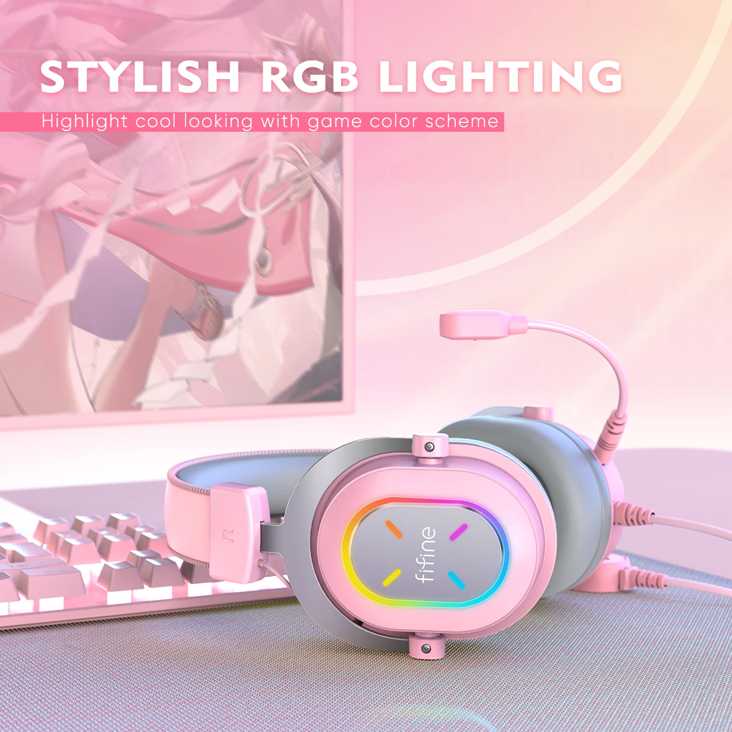 Fifine H6XP Ampligame over-ear headphone noise cancelation headset gaming headset headphones gamer headphone gaming headsets