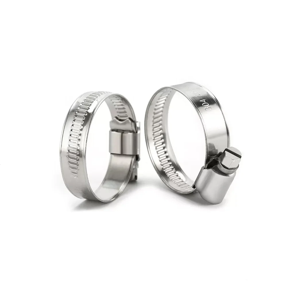 Heavy Duty 9mm Band Width W2 Germany Type Hose Clamp Worm Drive Clamp Automotive Hose Clamps