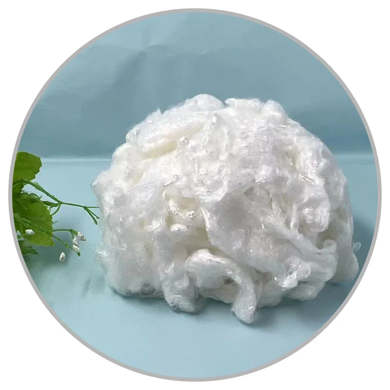 100% белый бамбуковый волокнистый композит для наполнения