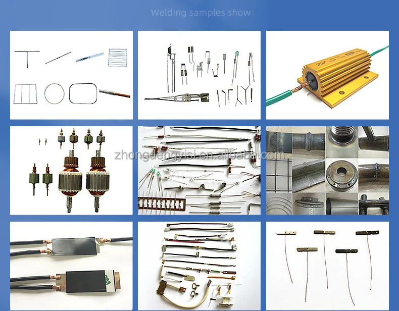 Precision Lithium Transistor DC Spot Welder Resistor Pneumatic CNC Bumper Transistor Bump Resistance Contact Spot Welder