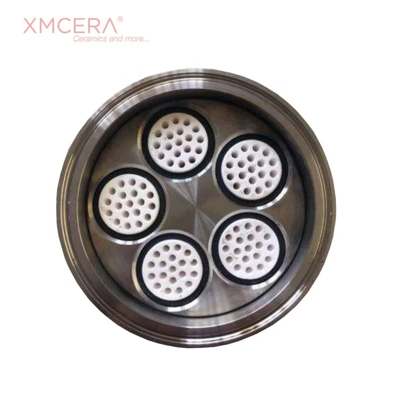 XMCERA high precision aluminum oxide alumina ceramic insulator tube