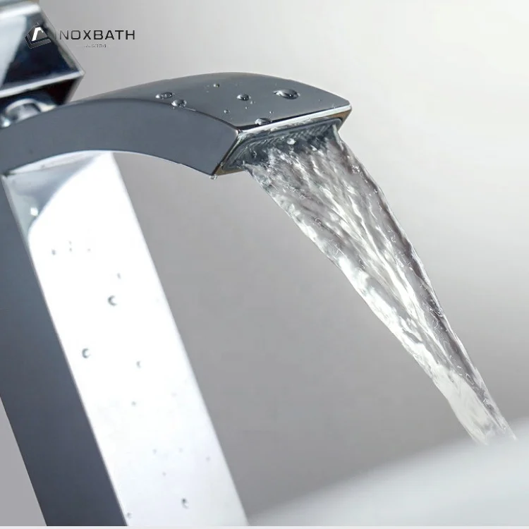 UPC waterfall sus304 griferia torneira cozinha sink mixer black brass bathroom faucet CUPC basin mixer tap