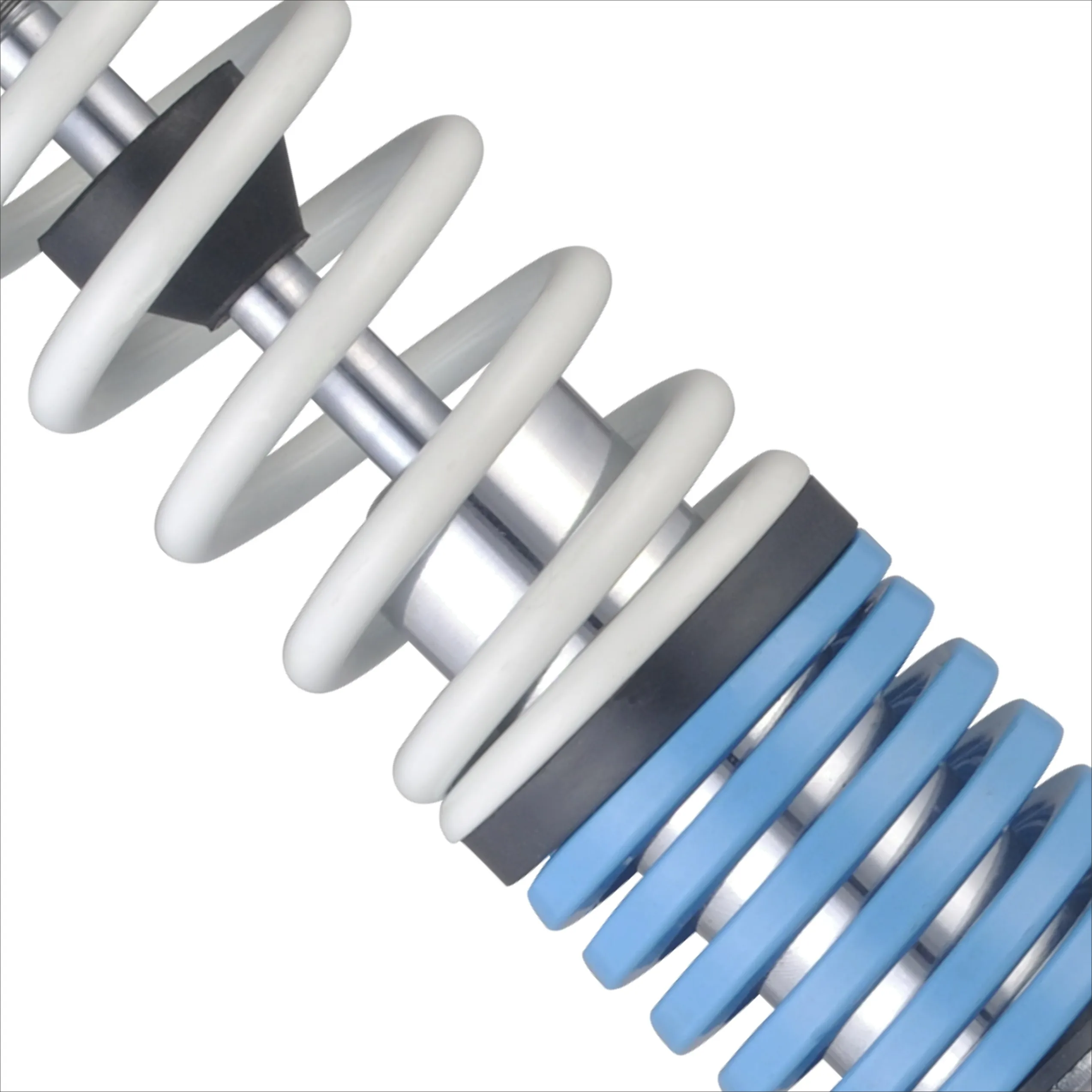 factory patent design flat spring twin spring rear  shock absorber for motorcycle