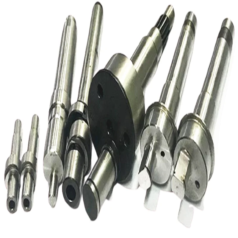 Machining eccentric shaft crankshaft mechanical parts output spindle 65Mn spindle core machining support rod