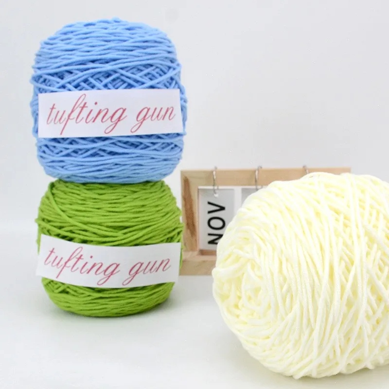 Factory supplier 19nm milk cotton yarn 100% acrylic 8 ply yarn with high quality  50G 100G 200G for hand knitting