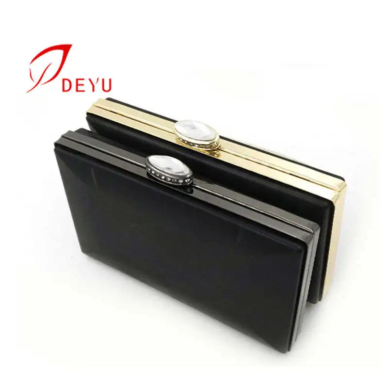 20*12cm fashion box clutch frame wholesale clutch frame with box cover