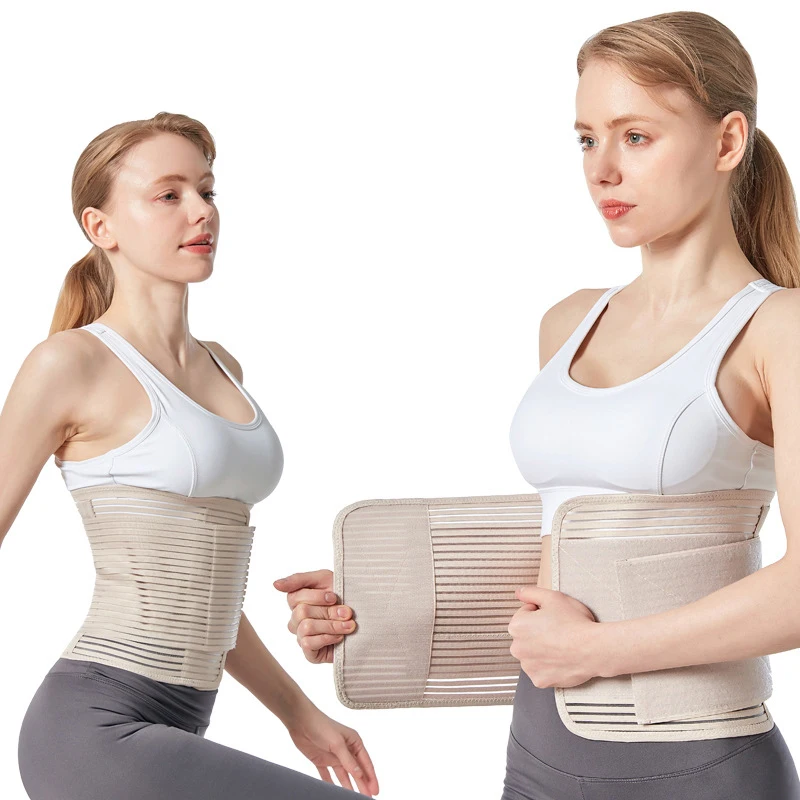 Extended breathable belt Thin waist support Removable support belt for men and women