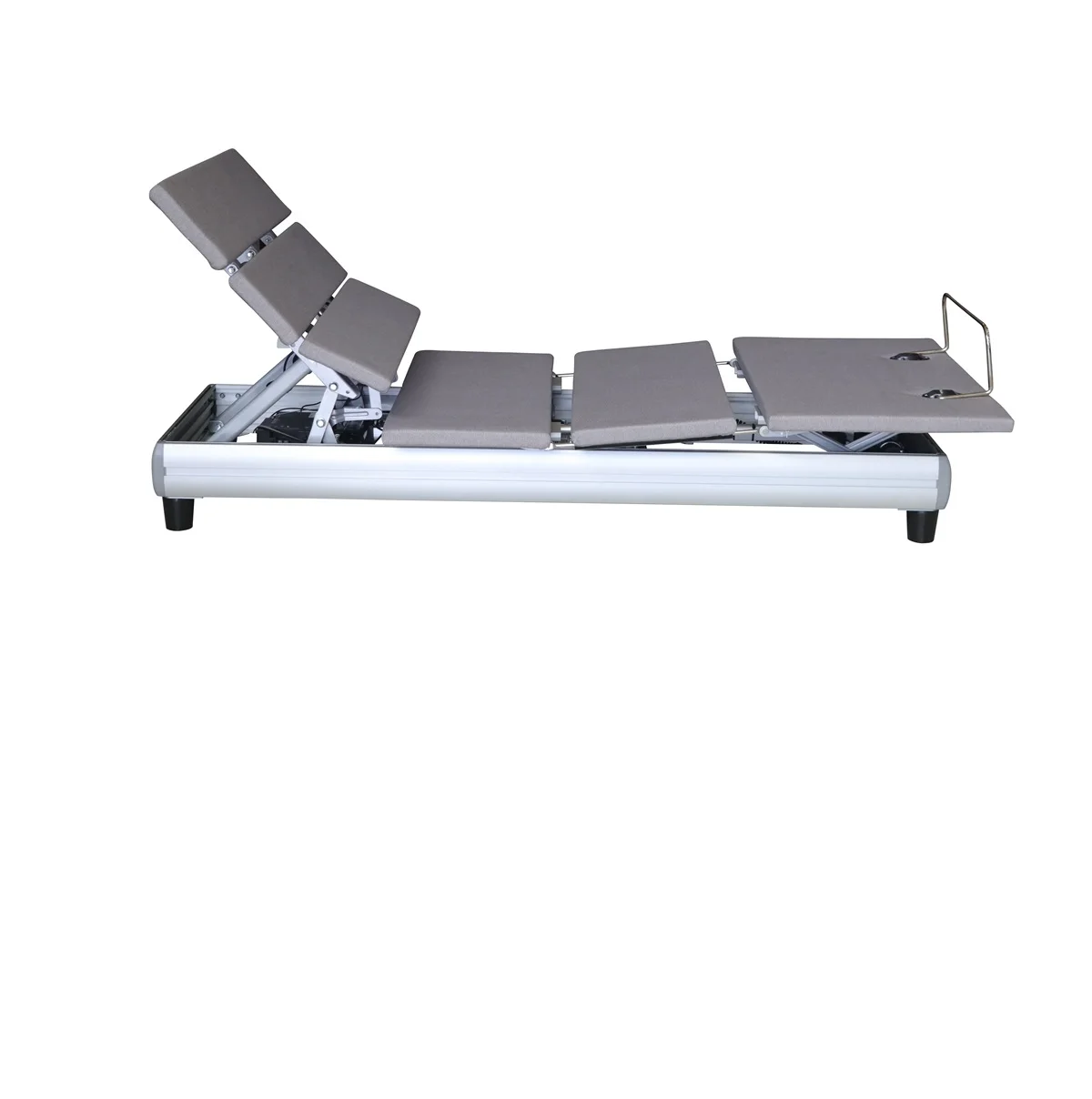 
I060 modern bedroom furniture big commercial metal king size bed base frame 