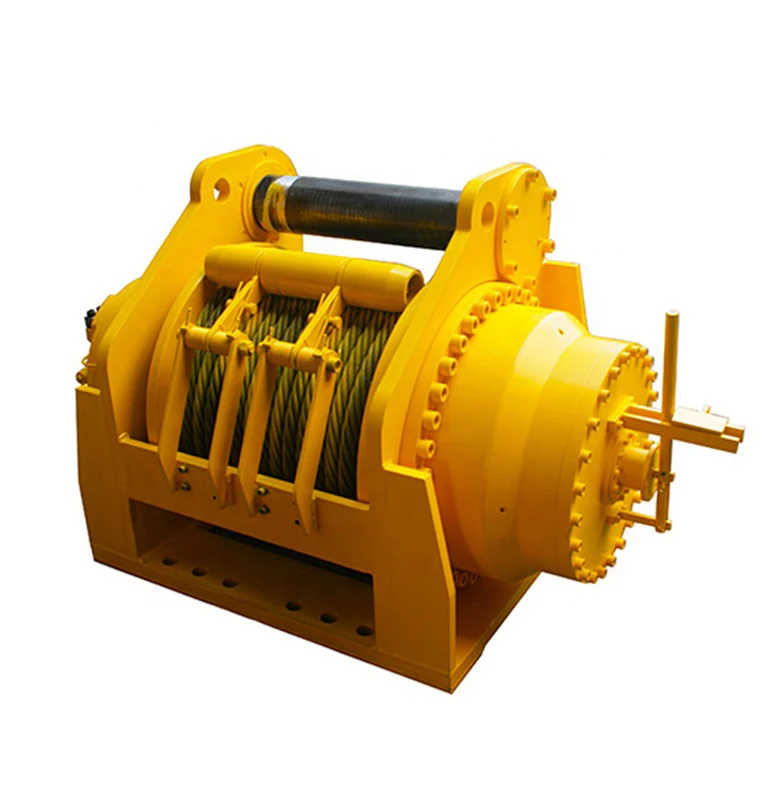 Compact Logging Hydraulic Winch Isyj Series For Forestry Low Loader Winch