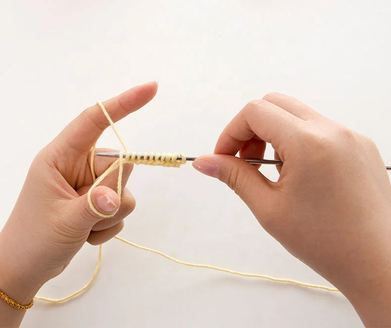 Wholesale Stainless Steel Smooth Double Pointed Knitting Needle Home Safety Sweater Knitting Needles