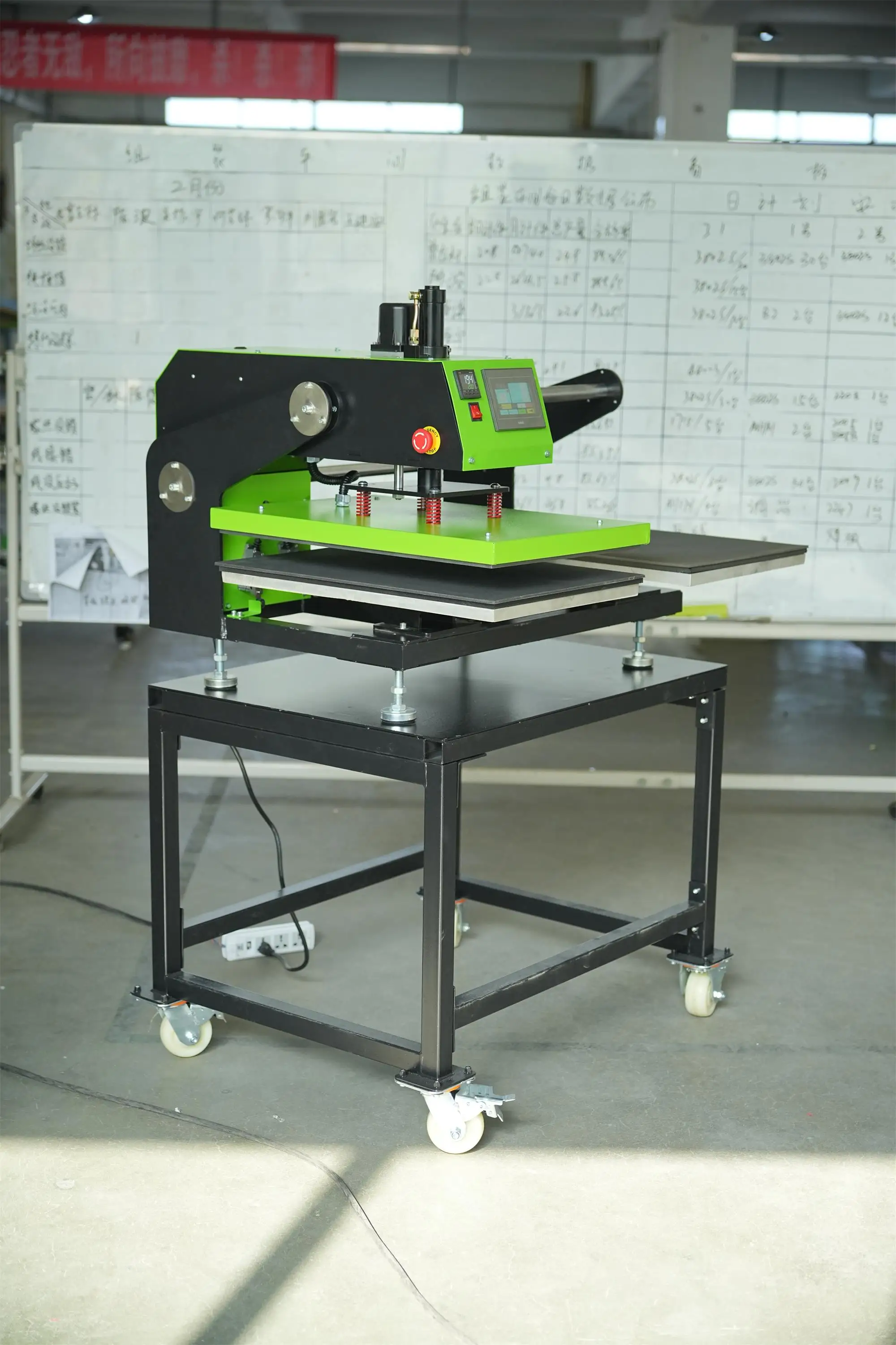 Auplex Movable and detachable structure table  heat press machine holder  portable stand for t-shirt machine