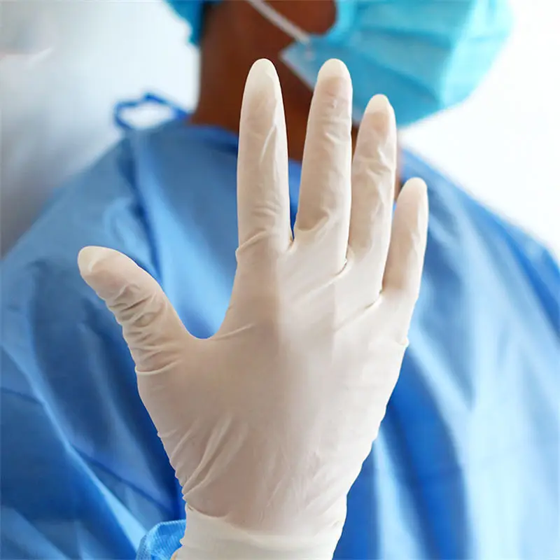 Sterile Surgical Latex Gloves Disposable Medical Gloves Powder-Free and Latex Medical Powder for Surgical Use