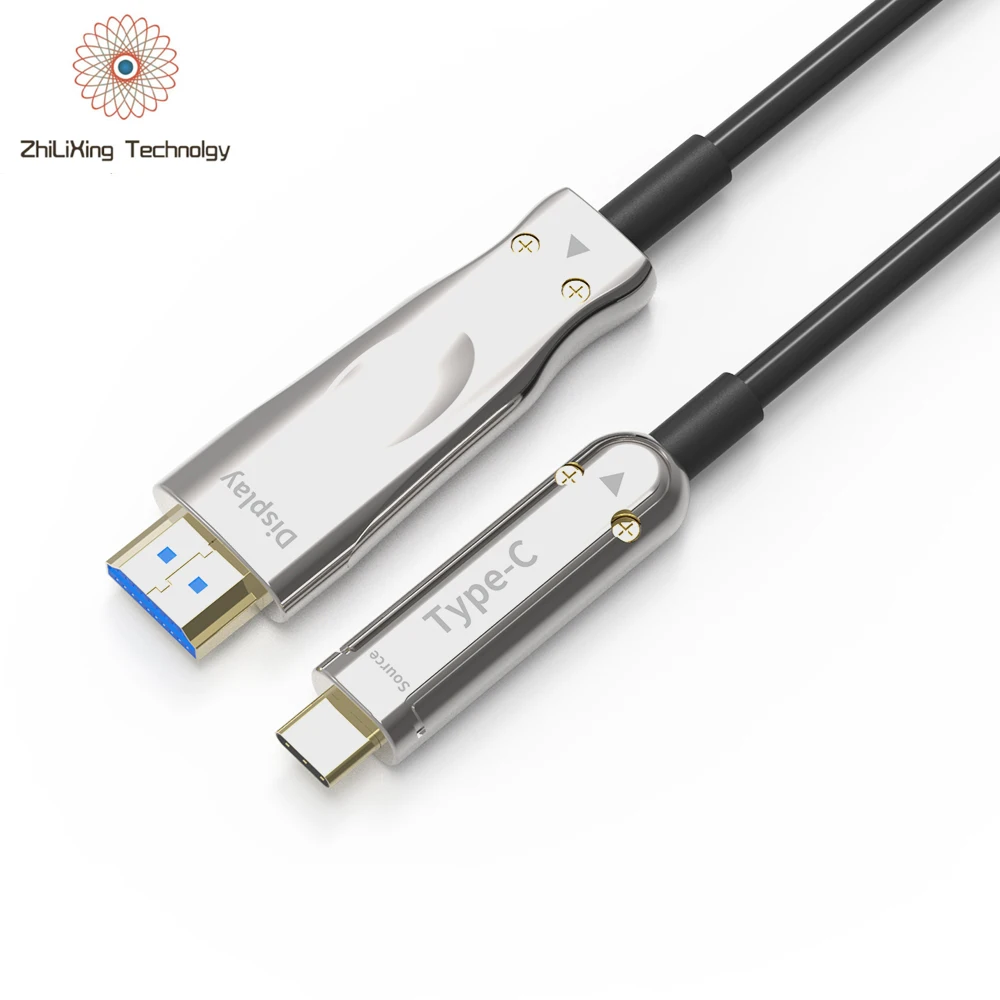cable type-c to hdmi to usb-c to hdmi cable 4k ultra hd dp to hdmi video capture usb 3 phone to tv hdmi cable 20 meters 50m