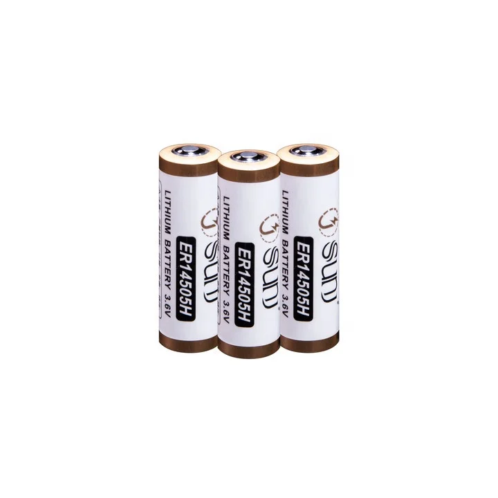 2700mah Battery ER14505H Li-SOCL2 Battery 3.6V Non-Rechargeable Battery 14505