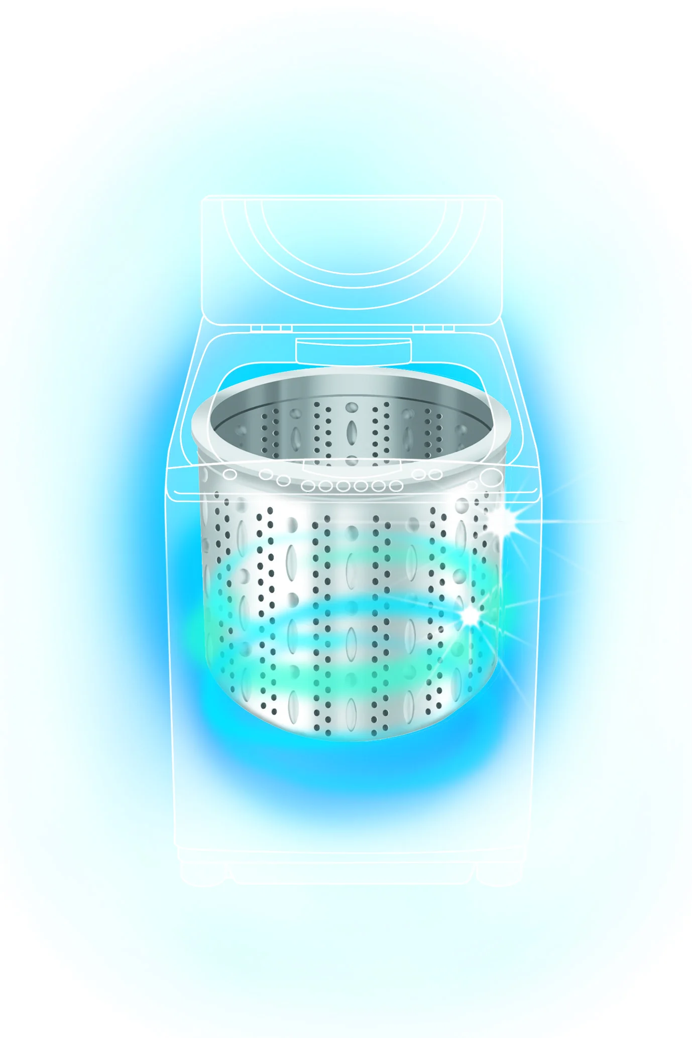 Household appliance custom detergent powder washroom tub cleaner