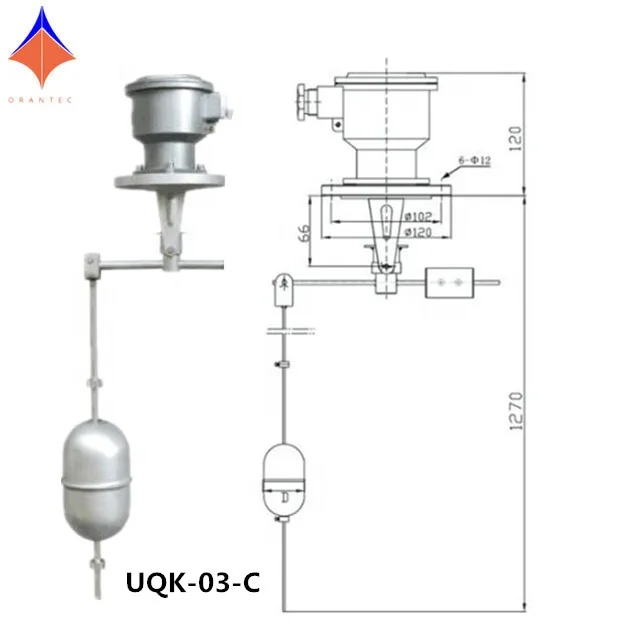 Marine Float Level Controller UQK-03-C Liquid Level Switch