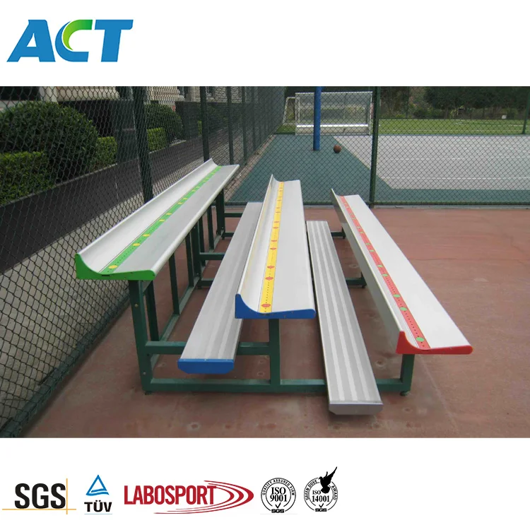 
Telescopic grandstands seating for gym portable aluminum bleacher 
