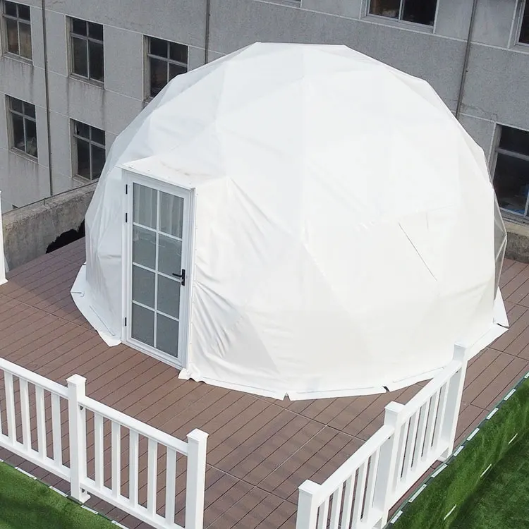 High Quality Custom PVC Covered Geodesic Dome Tent Outdoor Parties Carnival Resorts 6M Dome Tents