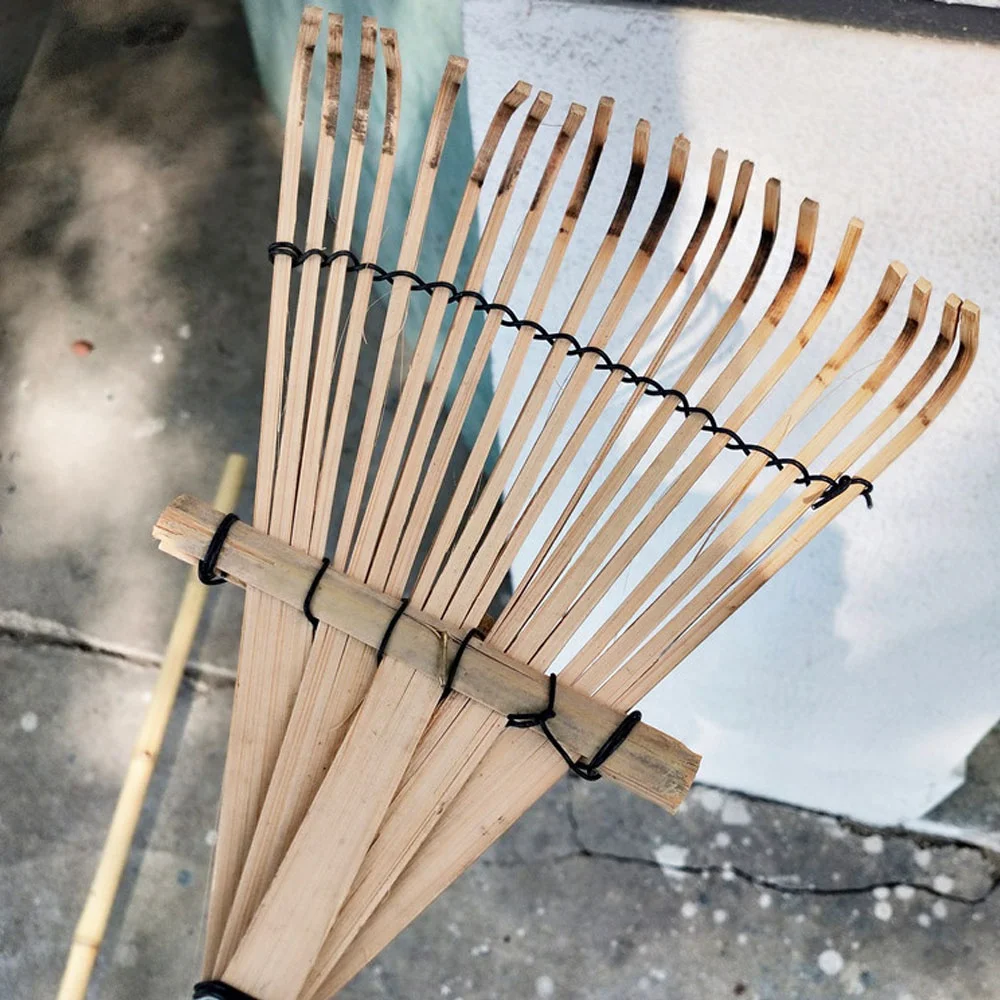 All Kinds of Dimension Garden Tools 20 Tine Bamboo Hay Rakes