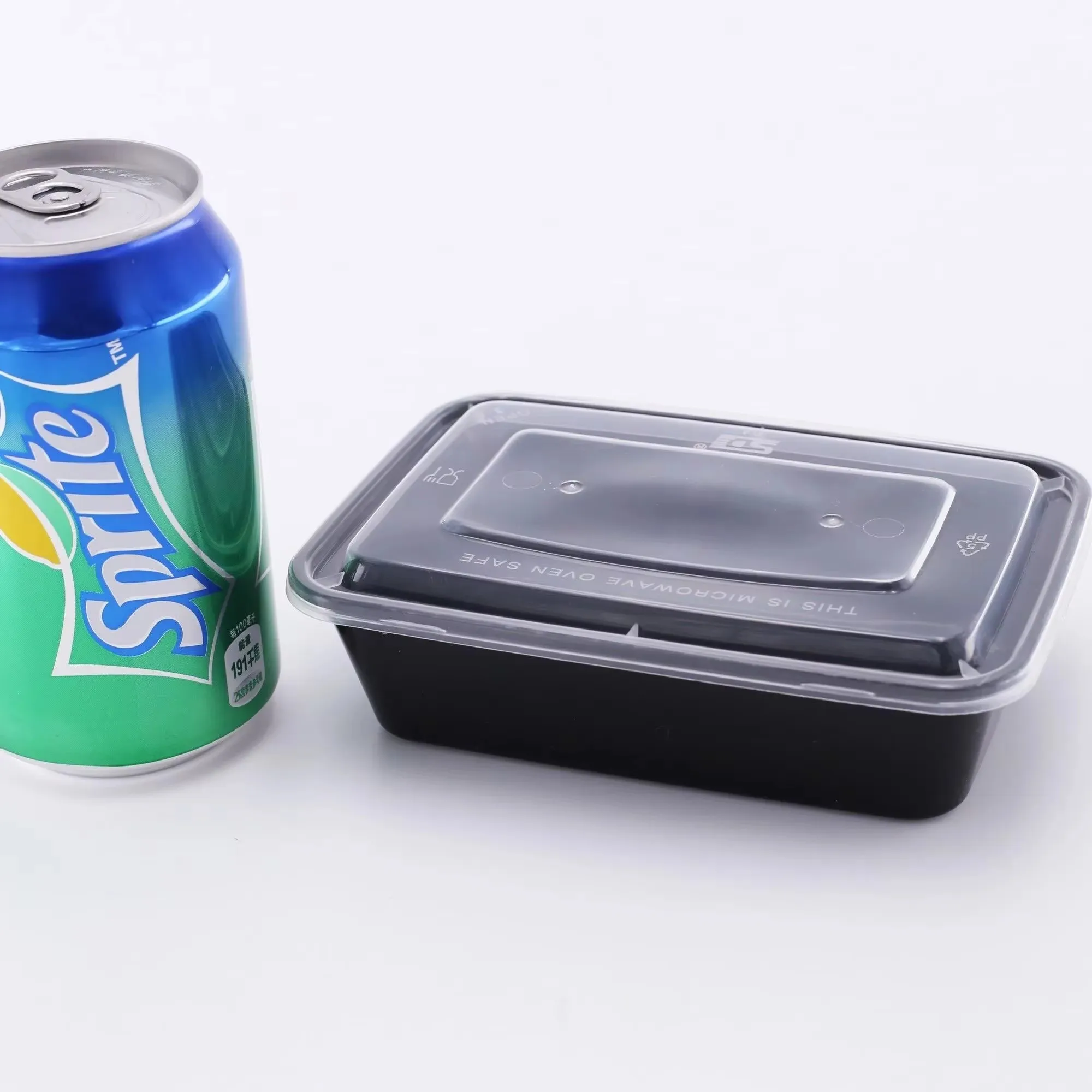 Disposable Food Boxes With Lid lunch Food Packing Box Microwavable Food Storage Box Kitchen Refrigerator Storage Container