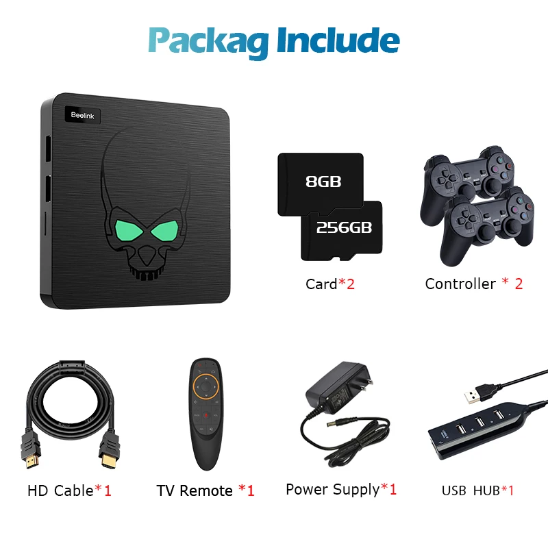 Newest Retro Mini TV Box Super Console X King New Video Game Consoles  Built-in 30000+Video Games For PS1/PSP/N64/DC/SNES