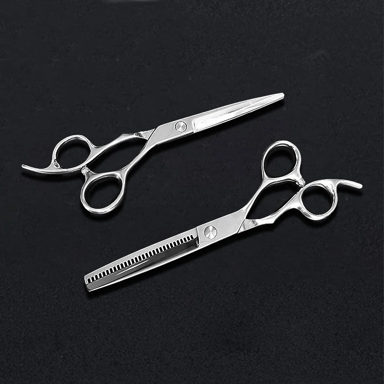 
Wholesale Professional Hair Cutting Tools Set Hairdressing Barber Salon Scissor Pet Shears Handed Scissor Thinning Hair Scissor 