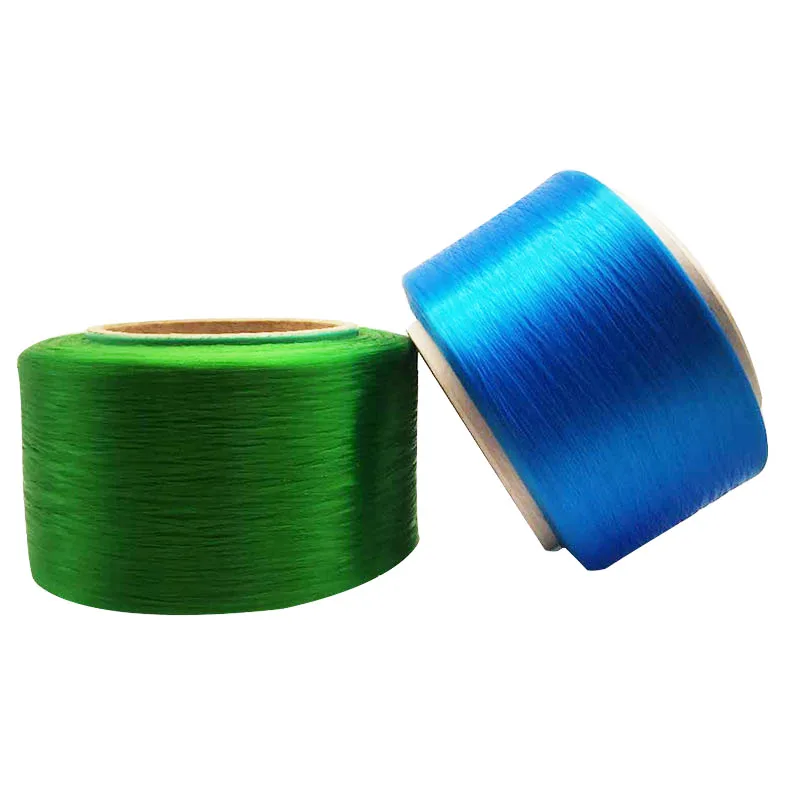 Factory supply customized strength different colors 150D 300D 450D 600D 900D polypropylene fiber PP yarn for webbing