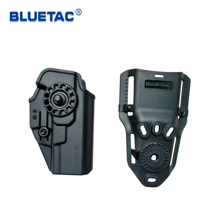 Bluetac universal polymer holster with low ride belt loop