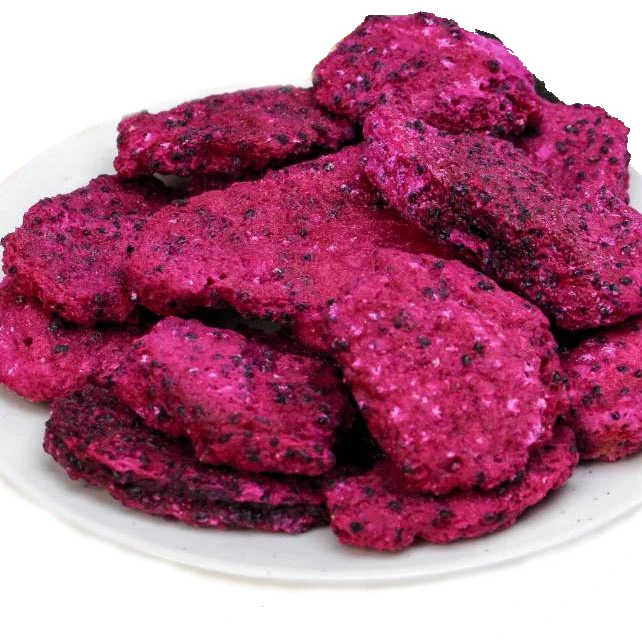 Chinese food, fruit snacks, freeze-dried dragon fruit