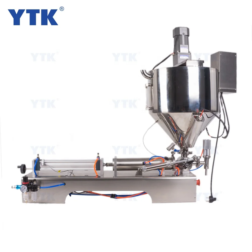 Semi automatic filling machine for food paste / ice cream water liquid honey juice sauce soft drink  filling machinery